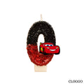 Vela Cumpleaños Rayo McQueen - Números del 0 al 9