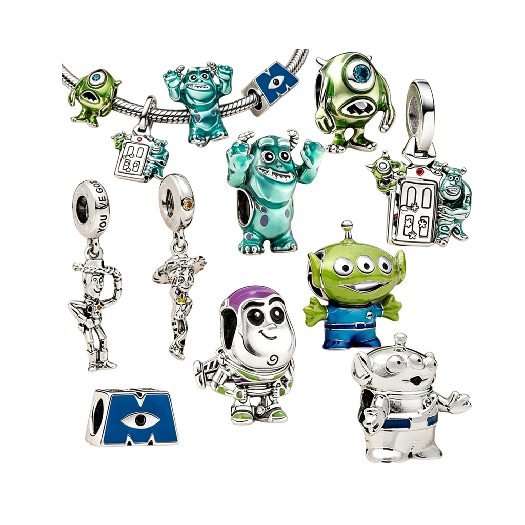 Charms para pulsera - Toy Story & Monstruos S.A