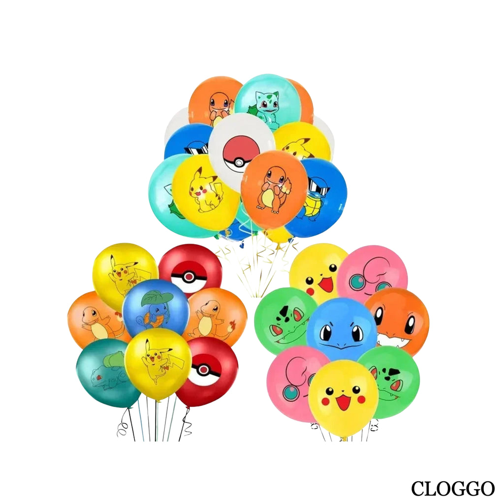 Set Globos Pokemon 🎈