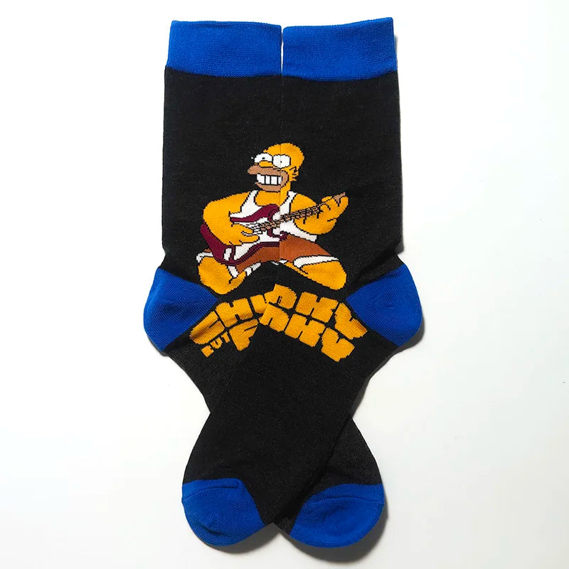 Calcetines de Los Simpsons - Unisex - Talla Única