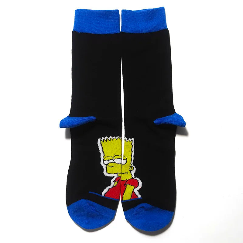 Calcetines de Los Simpsons - Unisex - Talla Única