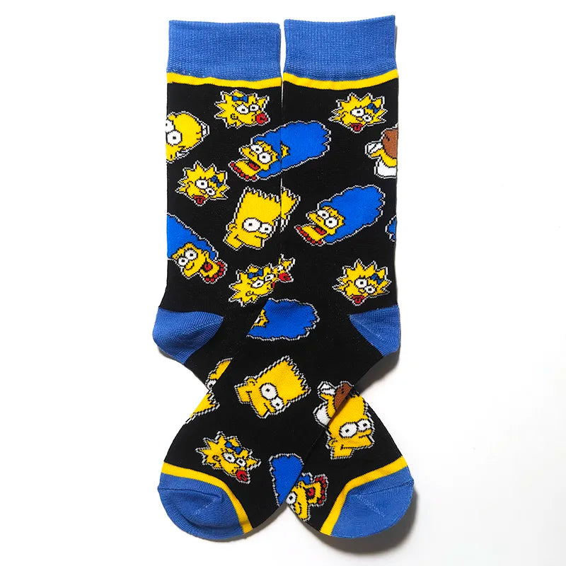 Calcetines de Los Simpsons - Unisex - Talla Única