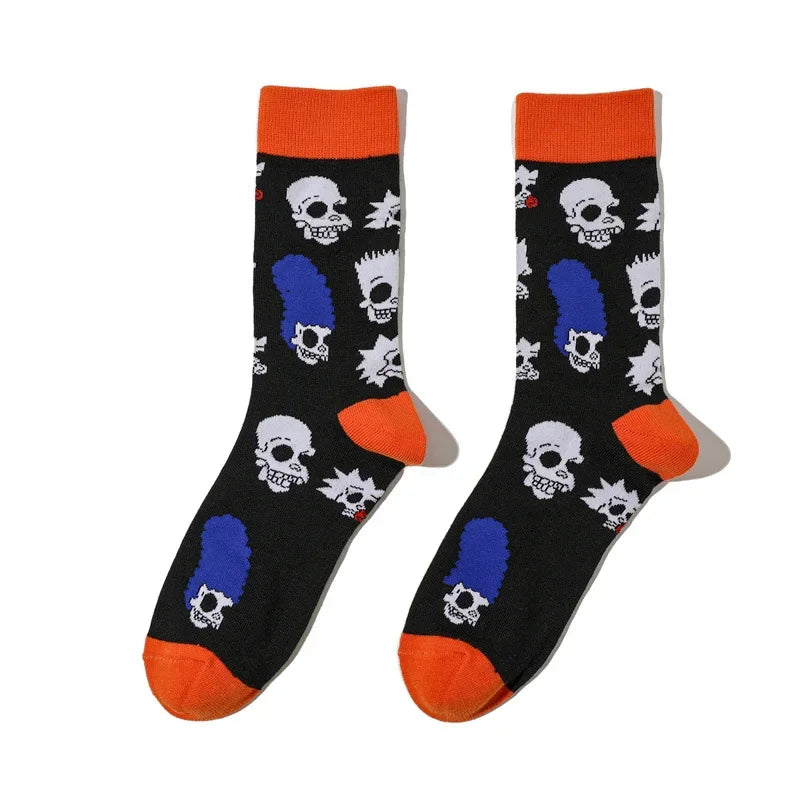 Calcetines de Los Simpsons - Unisex - Talla Única
