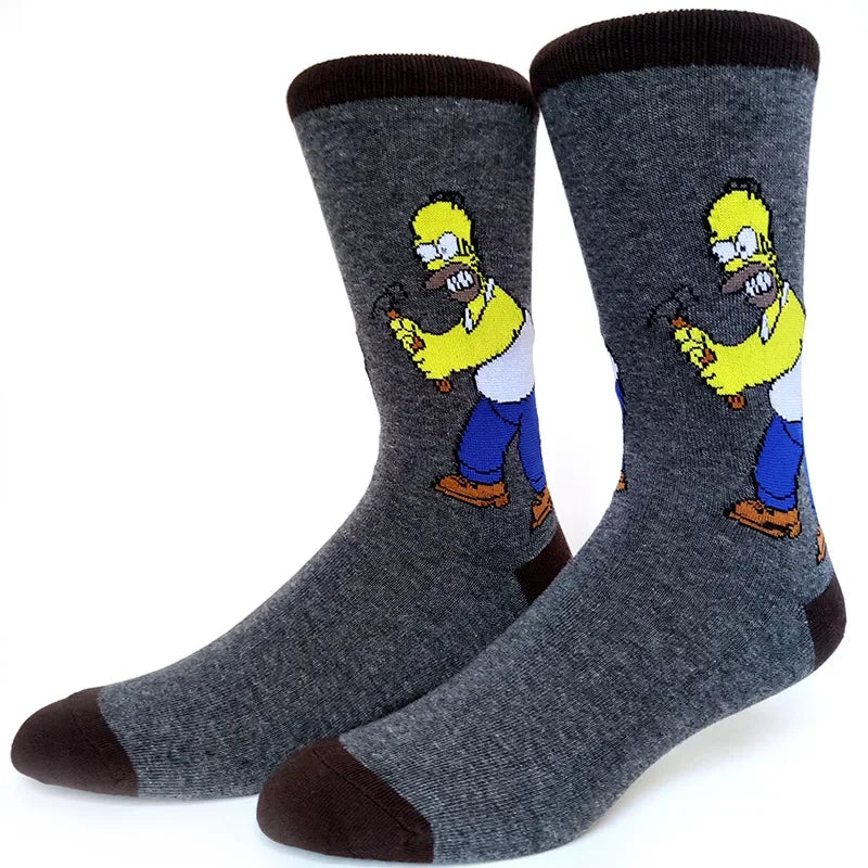 Calcetines de Los Simpsons - Unisex - Talla Única