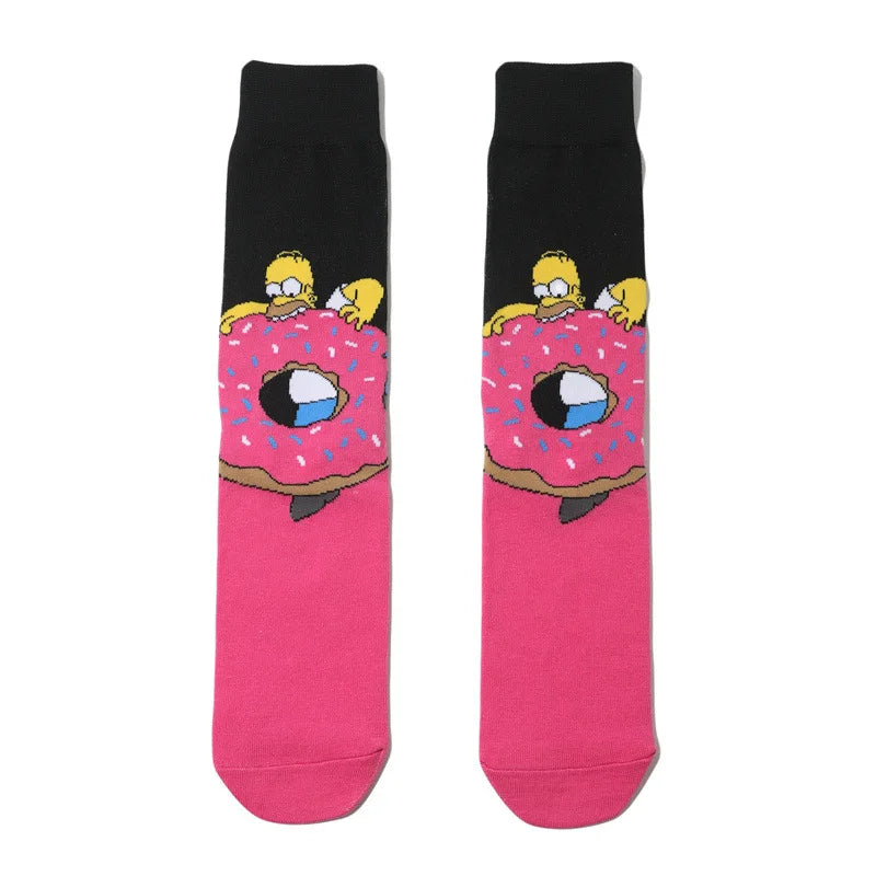 Calcetines de Los Simpsons - Unisex - Talla Única