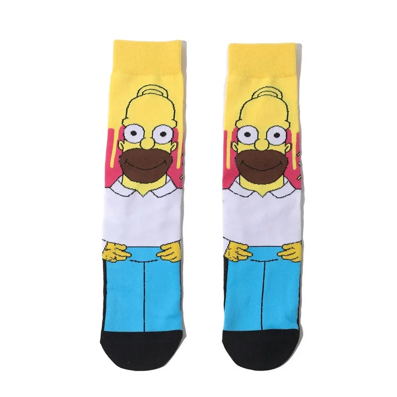 Calcetines de Los Simpsons - Unisex - Talla Única