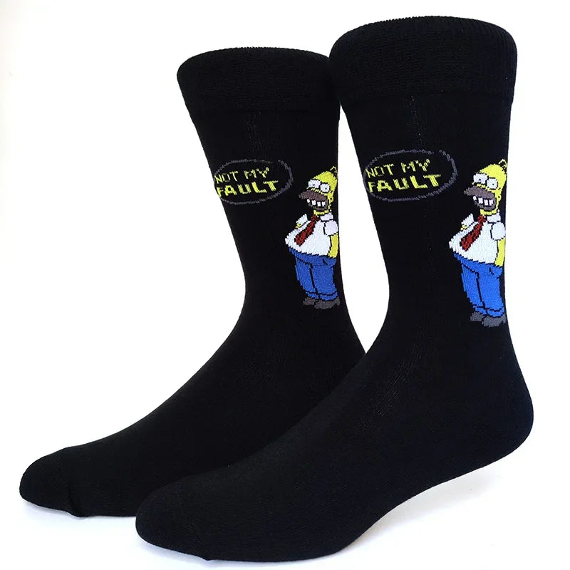 Calcetines de Los Simpsons - Unisex - Talla Única