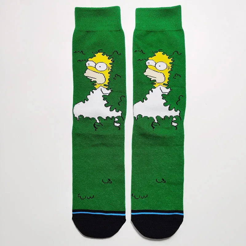 Calcetines de Los Simpsons - Unisex - Talla Única