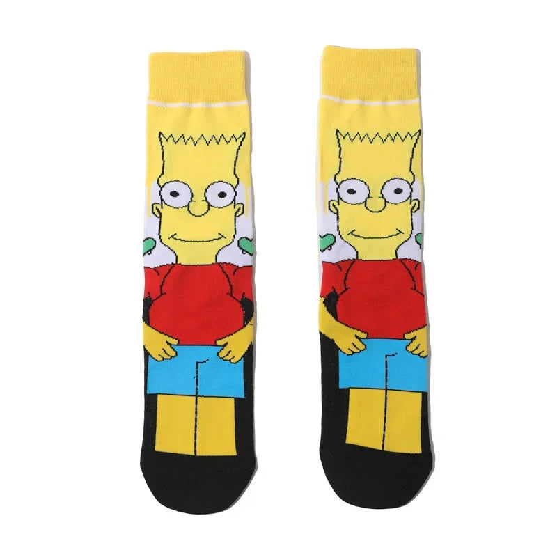 Calcetines de Los Simpsons - Unisex - Talla Única