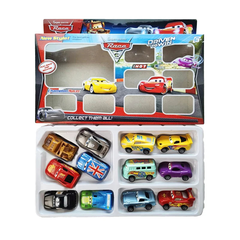 Set 12 Coches Cars - Colección
