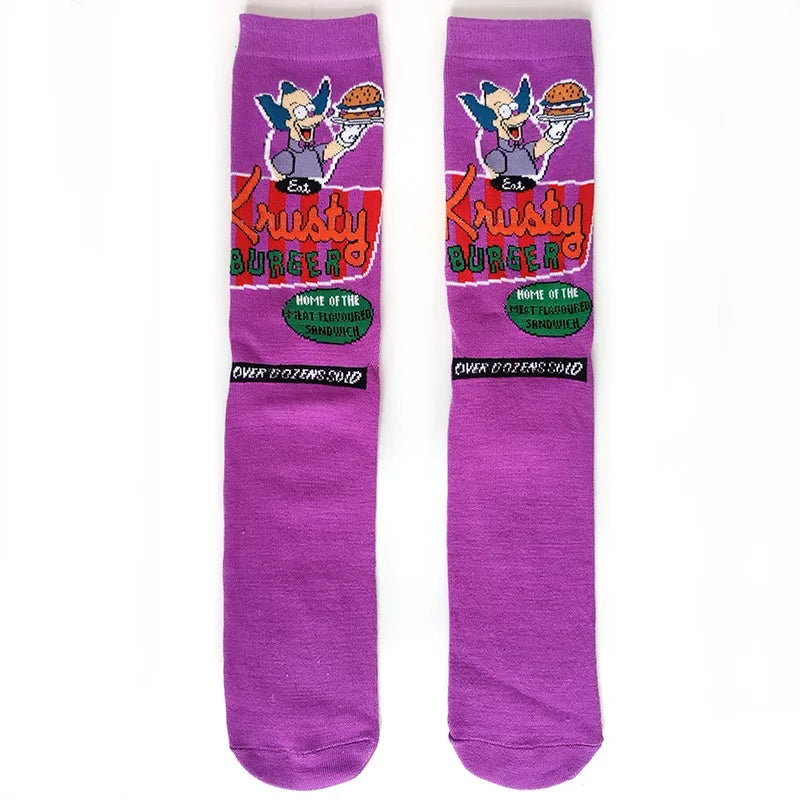 Calcetines de Los Simpsons - Unisex - Talla Única