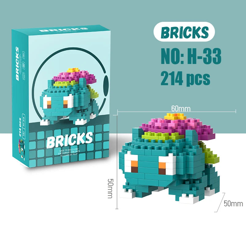 Figuras Pokemon - Bricks