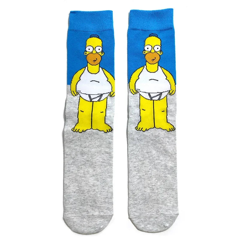 Calcetines de Los Simpsons - Unisex - Talla Única