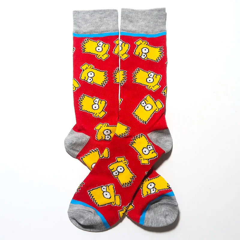 Calcetines de Los Simpsons - Unisex - Talla Única