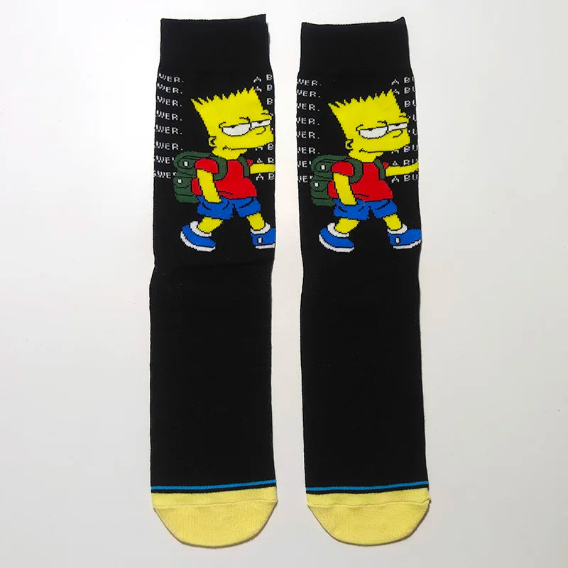 Calcetines de Los Simpsons - Unisex - Talla Única