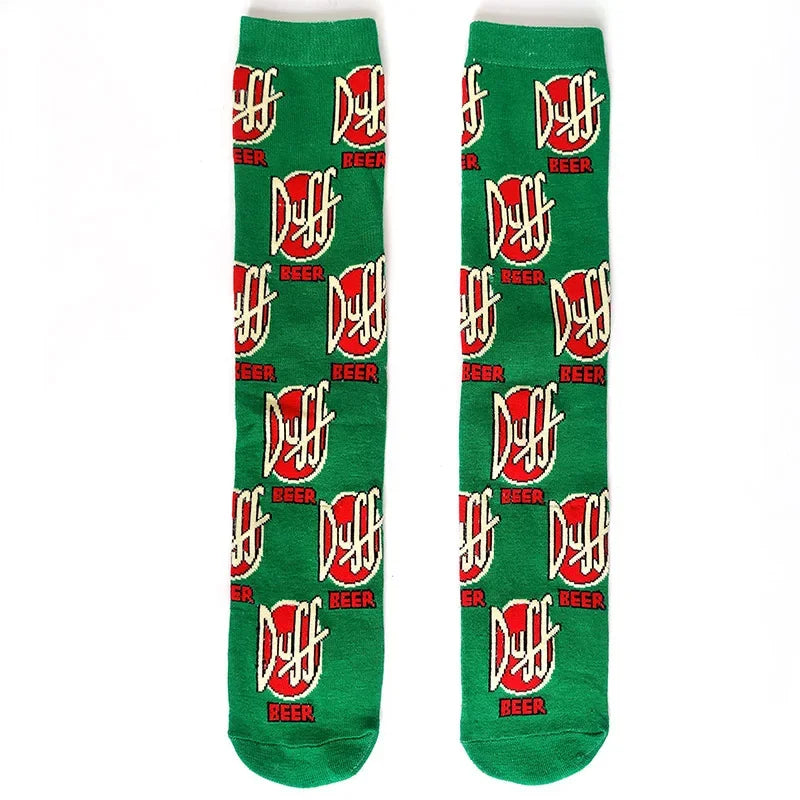 Calcetines de Los Simpsons - Unisex - Talla Única