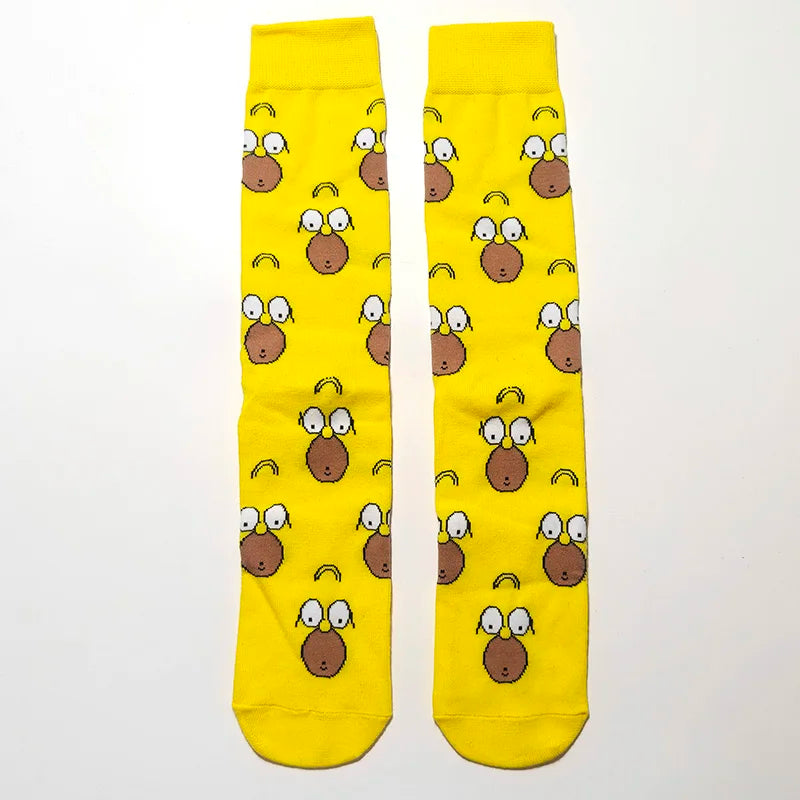 Calcetines de Los Simpsons - Unisex - Talla Única