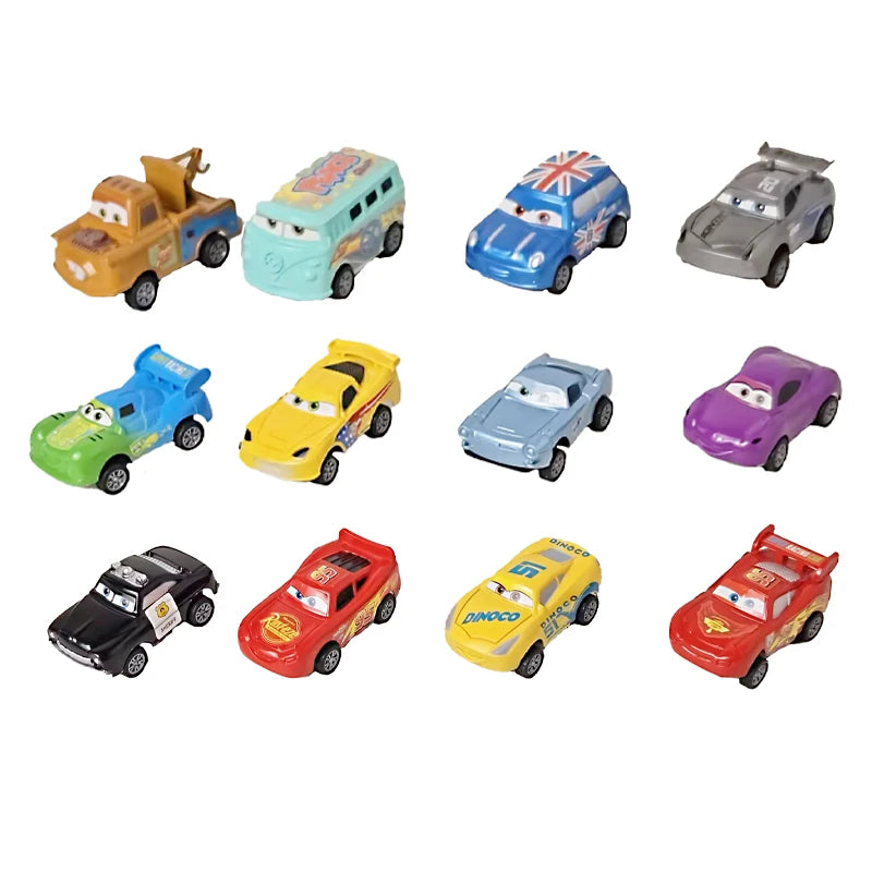 Set 12 Coches Cars - Colección