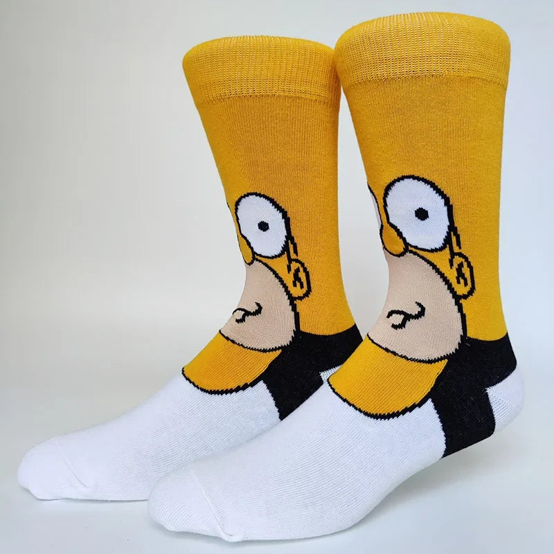 Calcetines de Los Simpsons - Unisex - Talla Única
