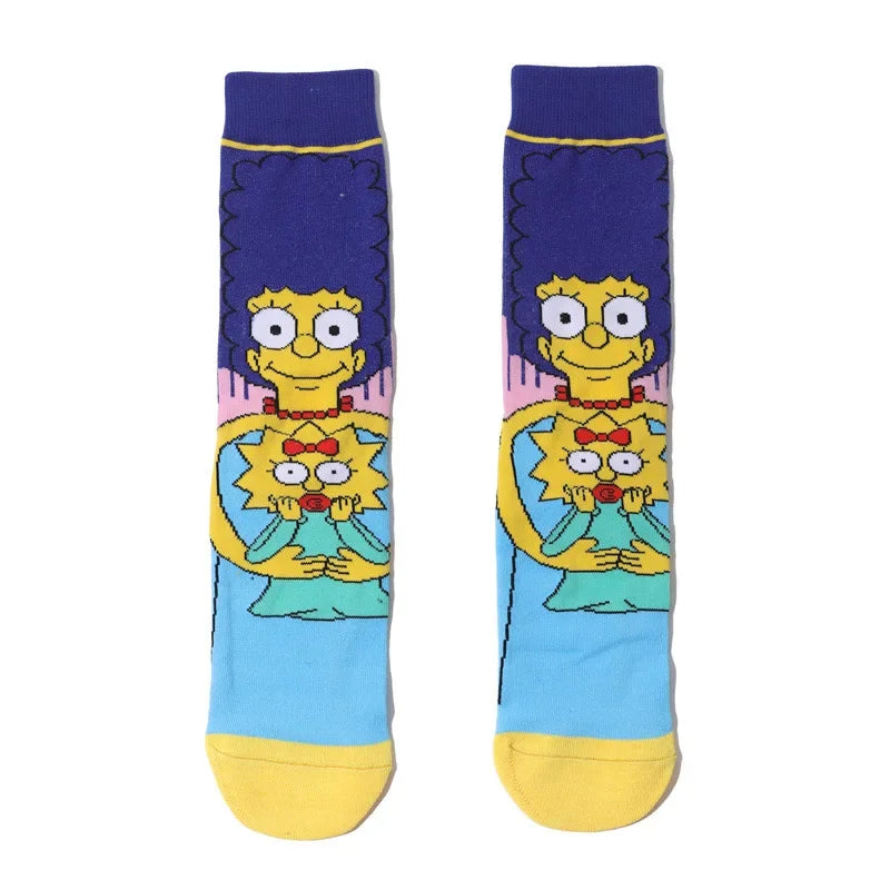 Calcetines de Los Simpsons - Unisex - Talla Única