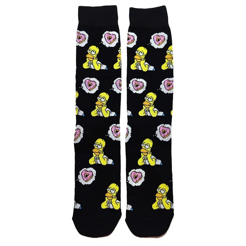 Calcetines de Los Simpsons - Unisex - Talla Única