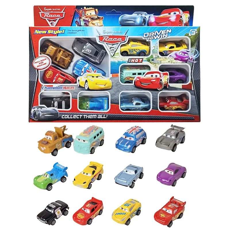 Set 12 Coches Cars - Colección