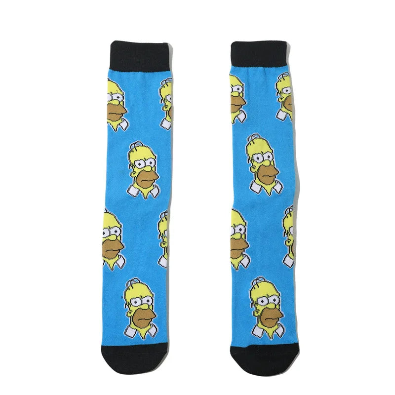 Calcetines de Los Simpsons - Unisex - Talla Única