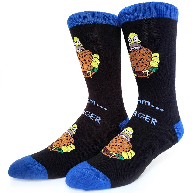 Calcetines de Los Simpsons - Unisex - Talla Única
