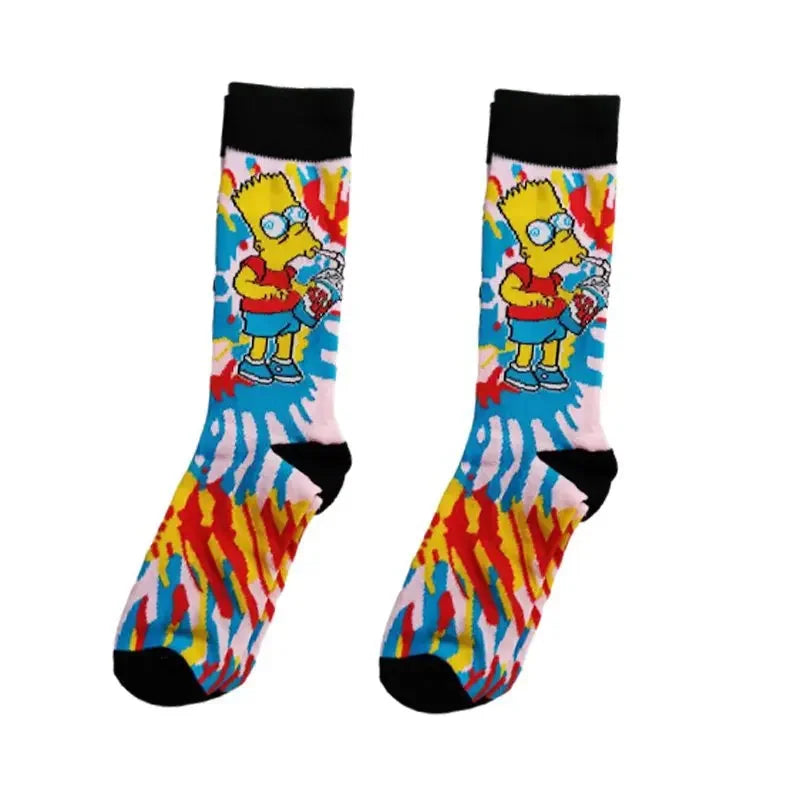 Calcetines de Los Simpsons - Unisex - Talla Única