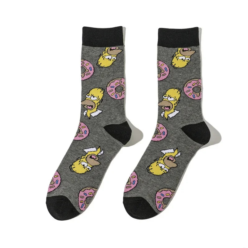 Calcetines de Los Simpsons - Unisex - Talla Única