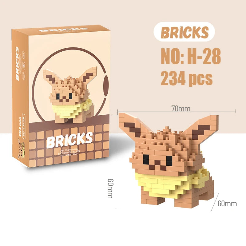 Figuras Pokemon - Bricks