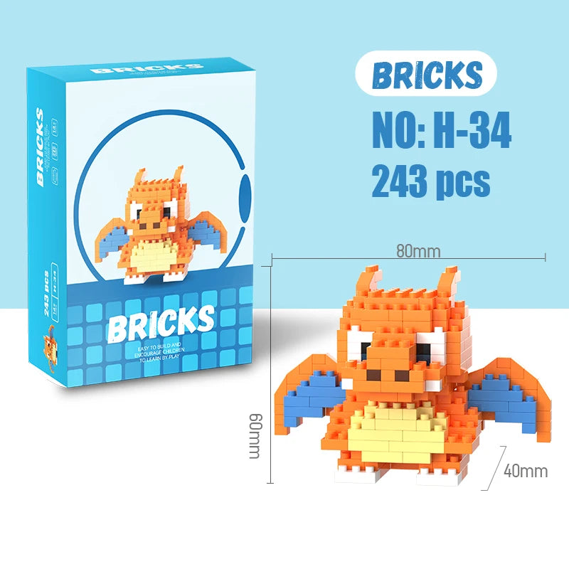 Figuras Pokemon - Bricks