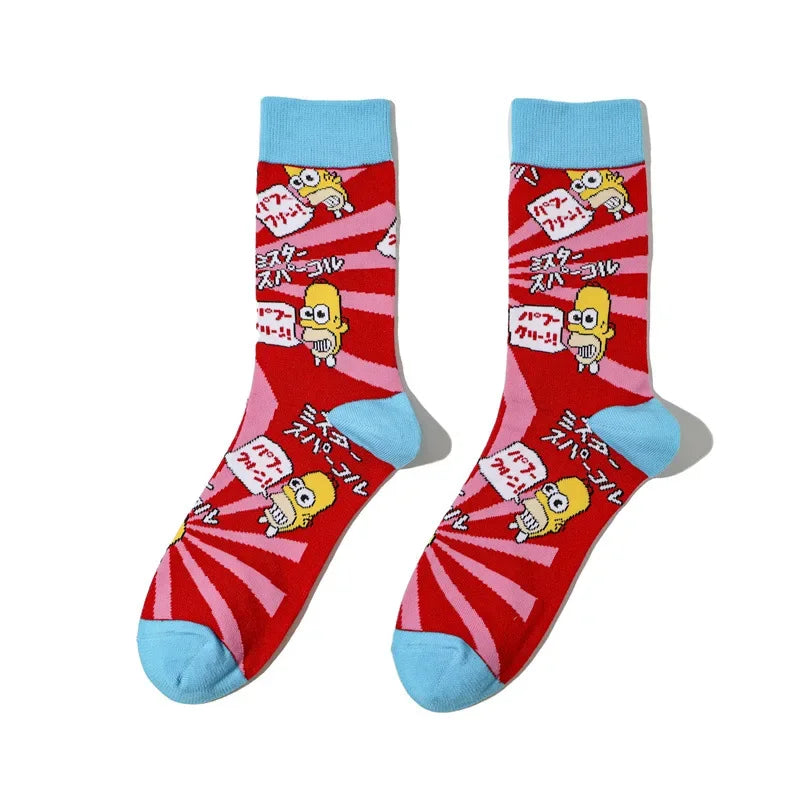 Calcetines de Los Simpsons - Unisex - Talla Única