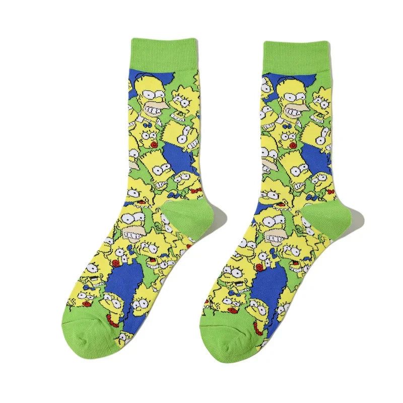 Calcetines de Los Simpsons - Unisex - Talla Única