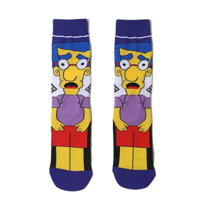 Calcetines de Los Simpsons - Unisex - Talla Única