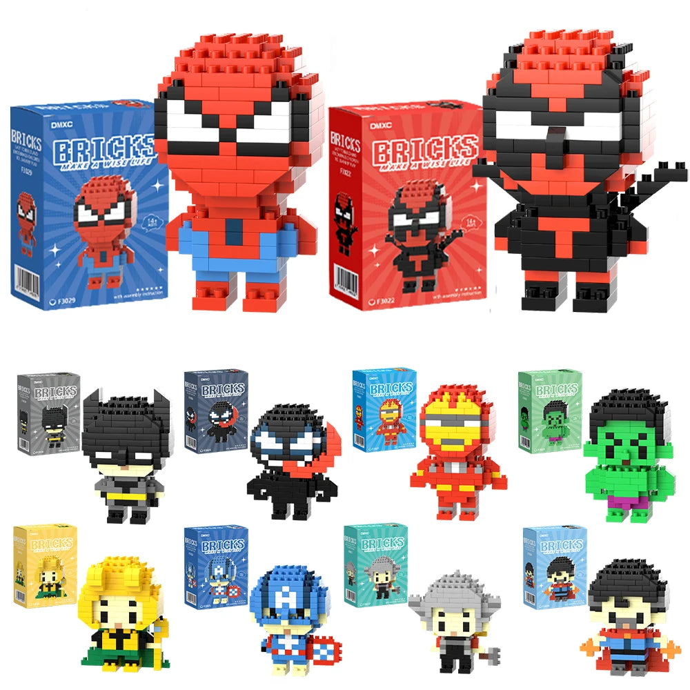 Figuras Superhéroes - Bricks