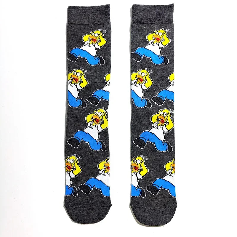 Calcetines de Los Simpsons - Unisex - Talla Única