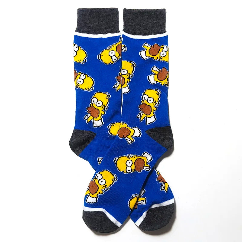 Calcetines de Los Simpsons - Unisex - Talla Única