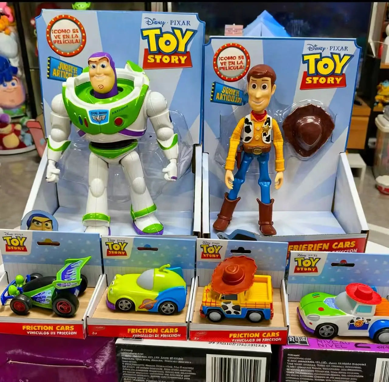 Figuras juguetes Toy Story - 6 modelos