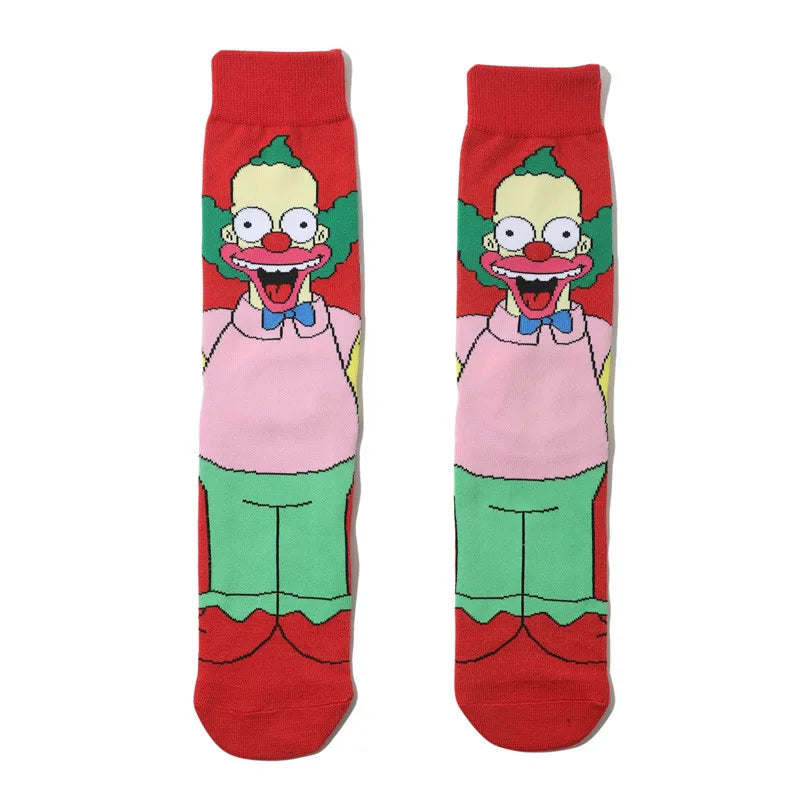 Calcetines de Los Simpsons - Unisex - Talla Única