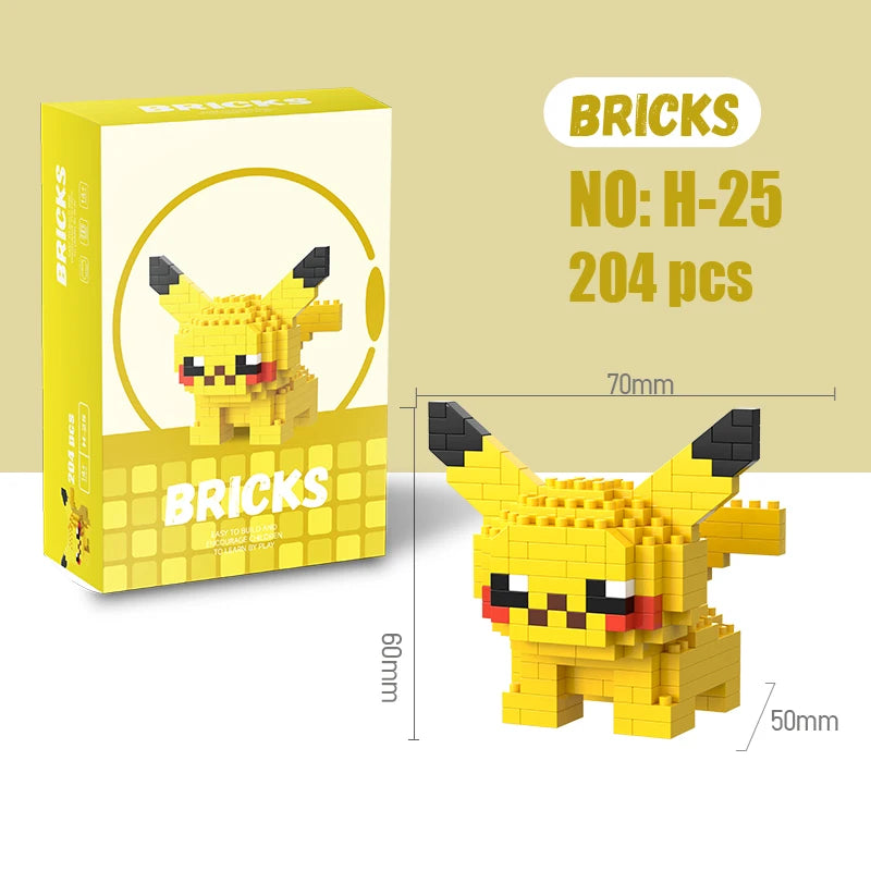 Figuras Pokemon - Bricks