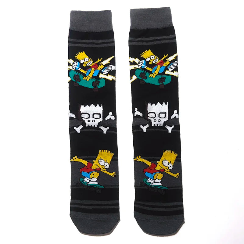 Calcetines de Los Simpsons - Unisex - Talla Única